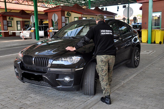 Elbląg, BMW X6 zatrzymane na granicy