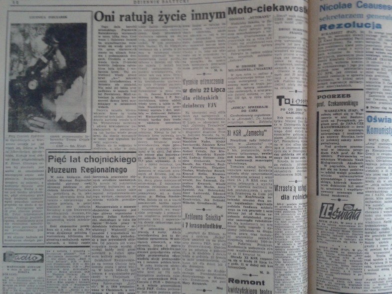 Elbląg, Moto-ciekawostki Elbląg, Moto-ciekawostki
