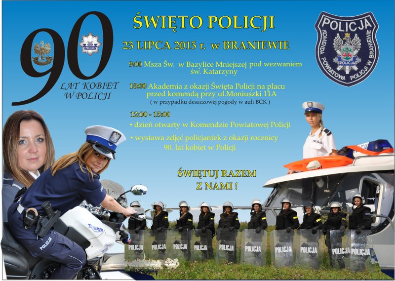 Elbląg, Święto policji w Braniewie