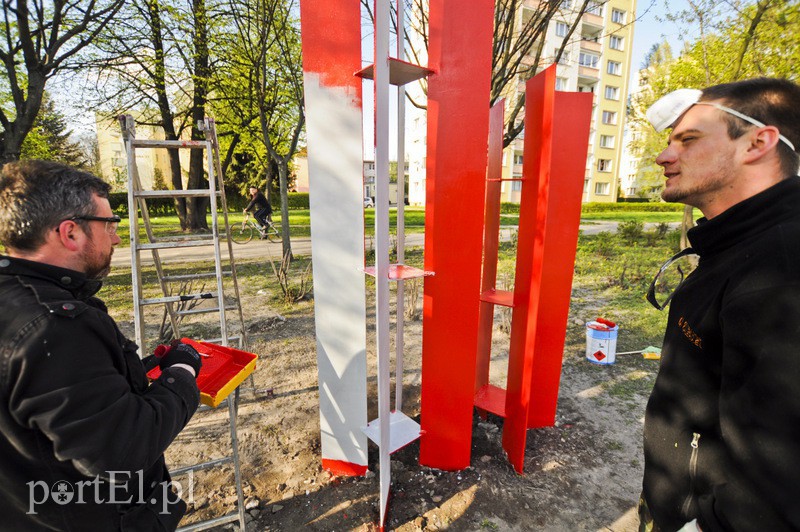 Elbląg, Wiele form przestrzennych z okazji 50-lecia zostało odnowionych