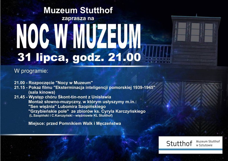 Elbląg, Noc w Muzeum Stutthof