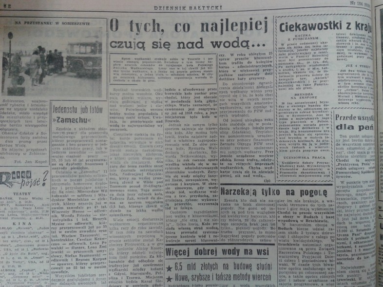 Elbląg, Ciekawostki z kraju