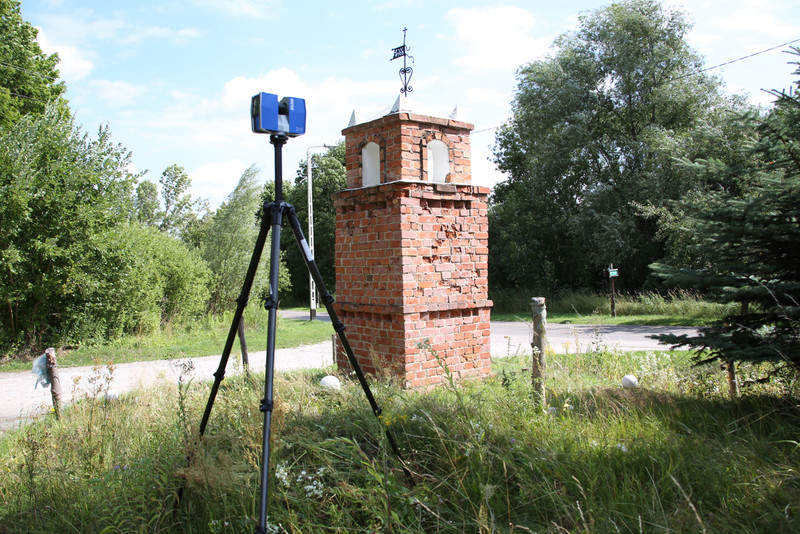 Elbląg, Kapliczki w „świetle skanerów”