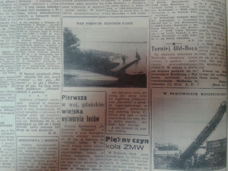 Elbląg, Nad pięknym jeziorem Narie Elbląg, Nad pięknym jeziorem Narie