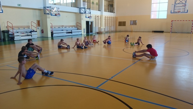 Elbląg, Koszykarze SP nr 11 na obozie sportowym