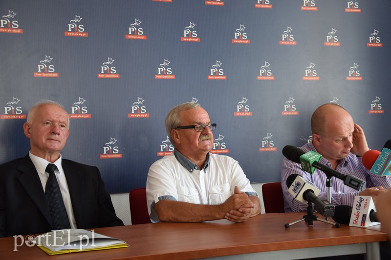 Elbląg, Od lewej: Sławomir Sadowski, Leonard Krasulski i Robert Szaj Elbląg, Od lewej: Sławomir Sadowski, Leonard Krasulski i Robert Szaj
