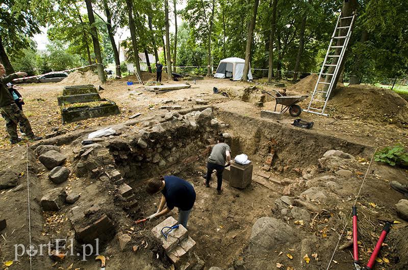 Elbląg, Archeolodzy przy pracy