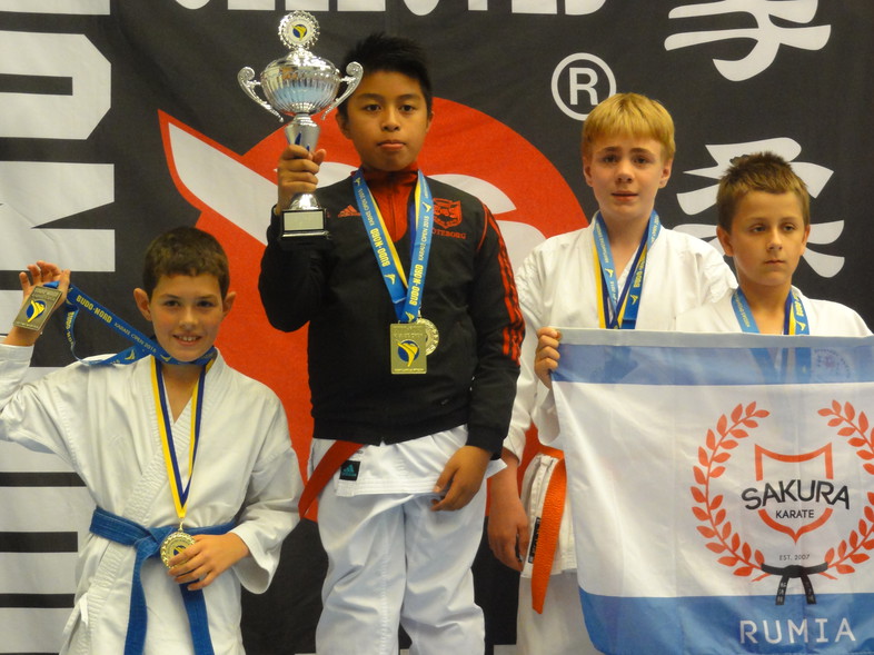 Elbląg, Cztery medale dla Andrex-u (karate)