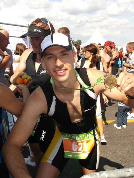 Elbląg, Piotr Czerniel marzy o starcie w prestiżowych zawodach ironman w Niemczech Elbląg, Piotr Czerniel marzy o starcie w prestiżowych zawodach ironman w Niemczech