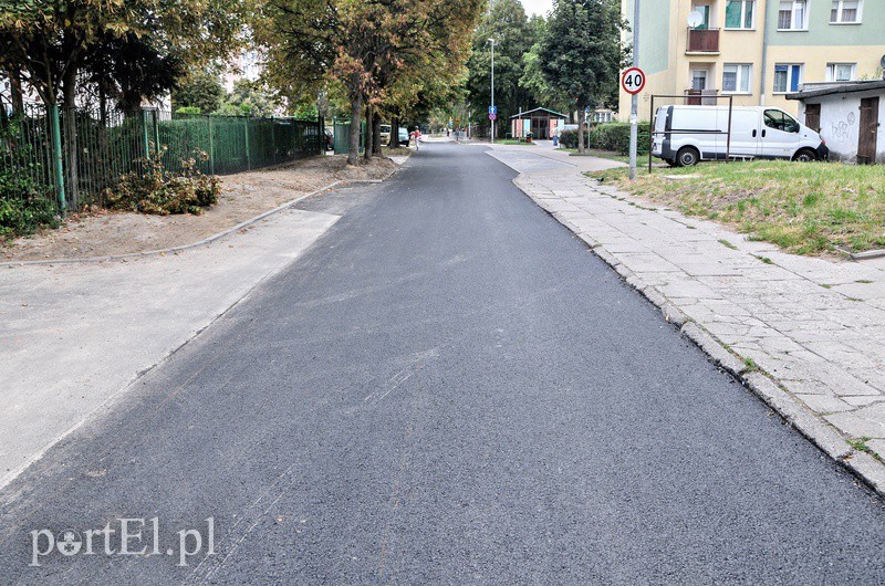 Elbląg, Ulica Zajchowskiego jak nowa. W części Elbląg, Ulica Zajchowskiego jak nowa. W części