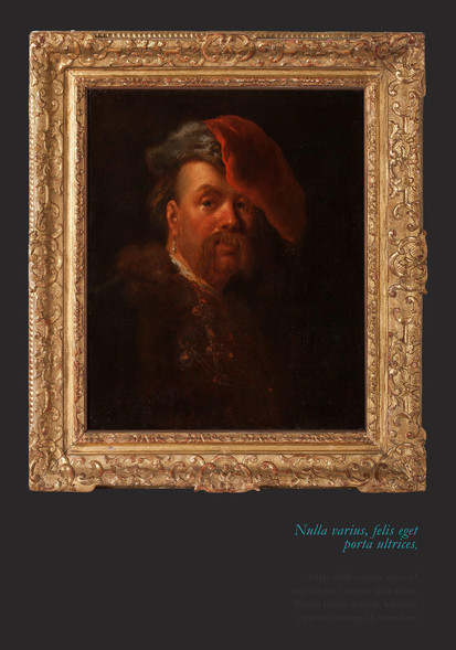 Elbląg, Portret Kaspara Bekiesza ze zbiorów Muzeum Archeologiczno-Historycznego w Elblągu,