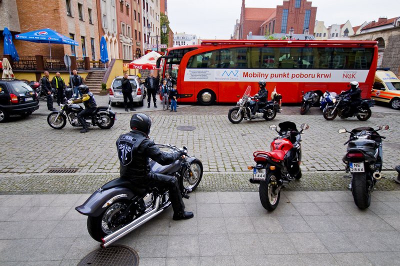 Elbląg, Motocykliści czekają