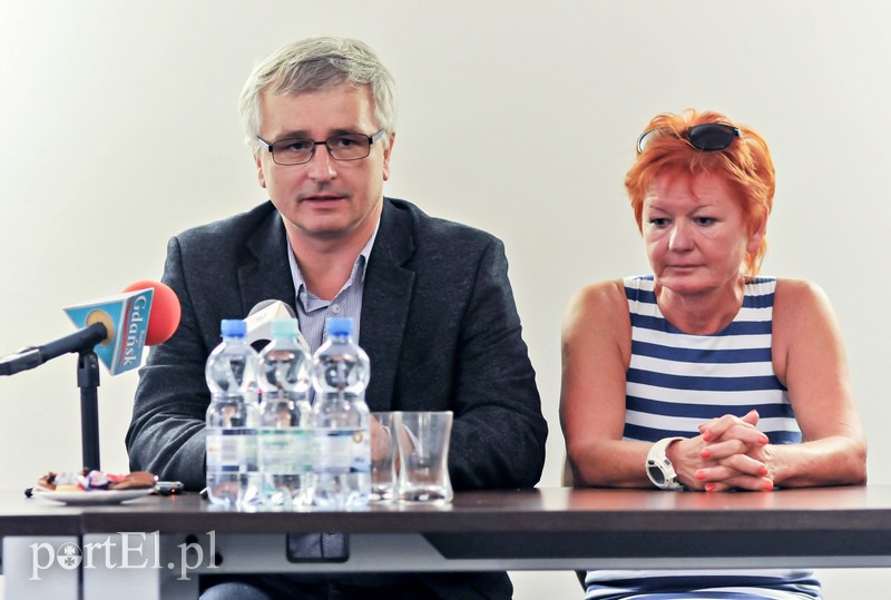 Elbląg, Olgier Bojke i Bożena Ruszkowska Elbląg, Olgier Bojke i Bożena Ruszkowska