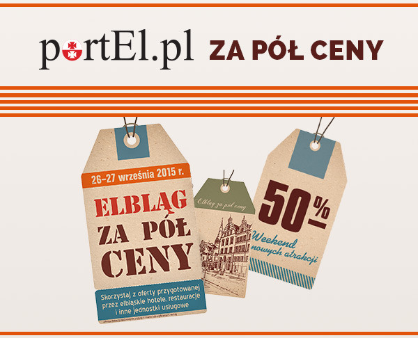 Elbląg, PortEl za pół ceny