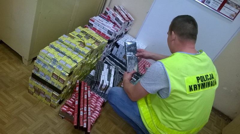 Elbląg, Zabezpieczyli papierosy bez akcyzy