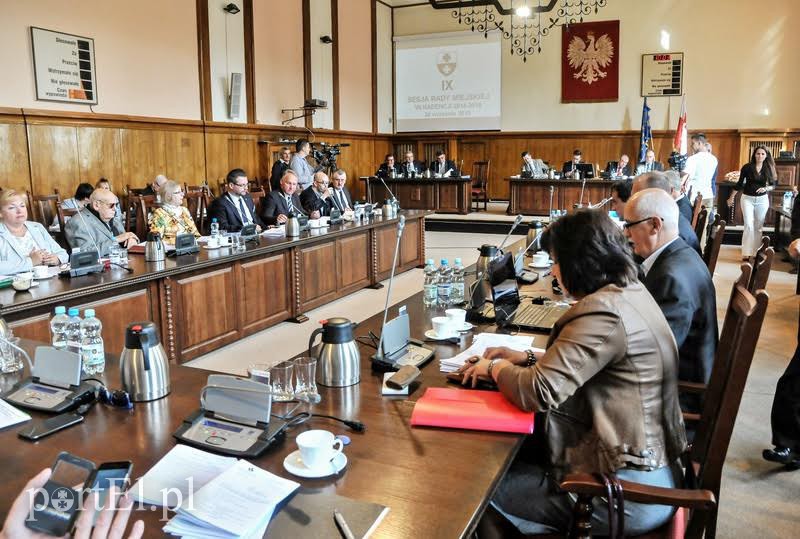 Elbląg, Dzisiejsza sesja (24 września) Rady Miejskiej Elbląg, Dzisiejsza sesja (24 września) Rady Miejskiej