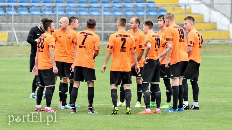 Elbląg, Concordia pokonała Start (piłka nożna)