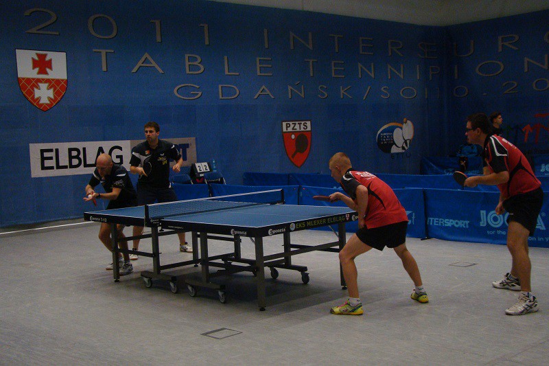 Elbląg, Mecz inauguracyjny zakończony remisem (tenis stołowy) Elbląg, Mecz inauguracyjny zakończony remisem (tenis stołowy)