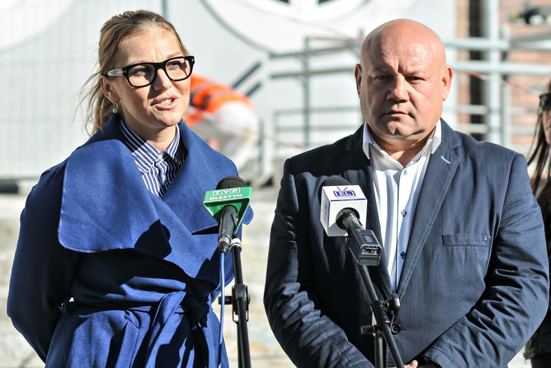 Elbląg, Monika Patra- Więckowska i Andrzej Kobylarz Elbląg, Monika Patra- Więckowska i Andrzej Kobylarz