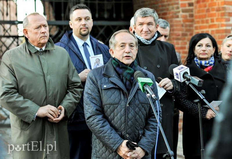 Elbląg, Z poparciem dla Władysława Mańkuta przyjechał do Elbląga Jerzy Wenderlich Elbląg, Z poparciem dla Władysława Mańkuta przyjechał do Elbląga Jerzy Wenderlich