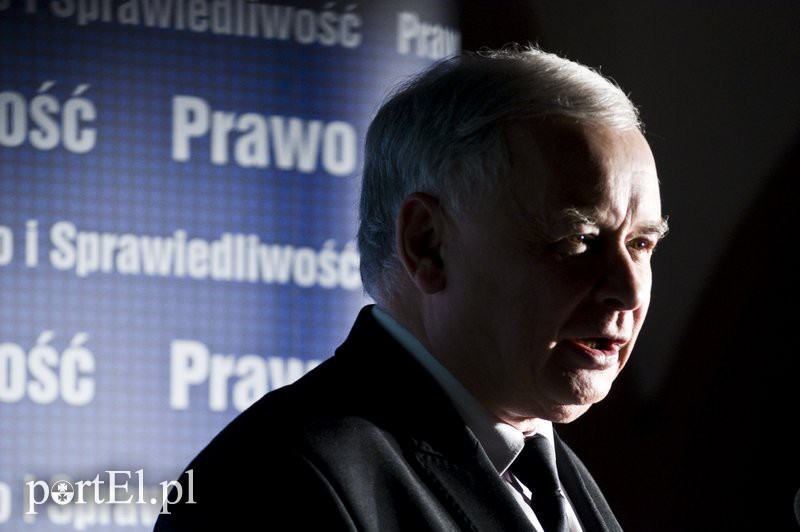 Elbląg, Jarosław Kaczyński nie po raz pierwszy zjawił się w Elblągu