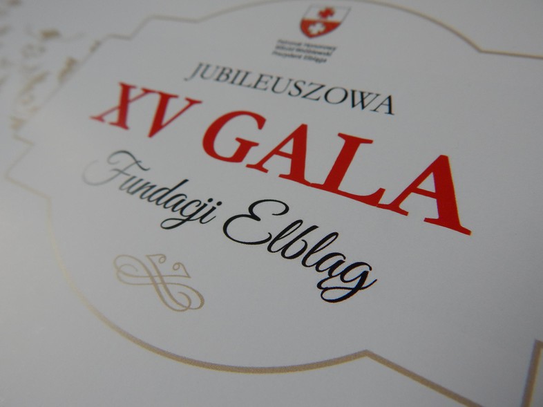 Elbląg, Jubileuszowa 15. Gala Fundacji Elbląg