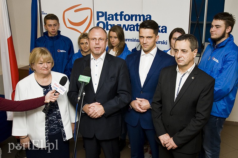 Elbląg, Kandydaci Platformy Obywatelskiej proszą o głosy mieszkańców regionu Elbląg, Kandydaci Platformy Obywatelskiej proszą o głosy mieszkańców regionu