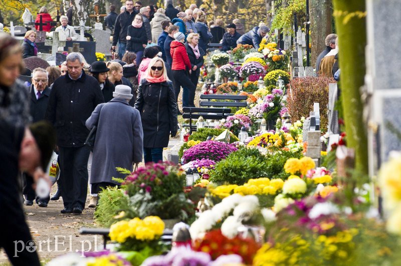 Elbląg, Elblążanie odwiedzają groby. Zobacz zdjęcia Elbląg, Elblążanie odwiedzają groby. Zobacz zdjęcia