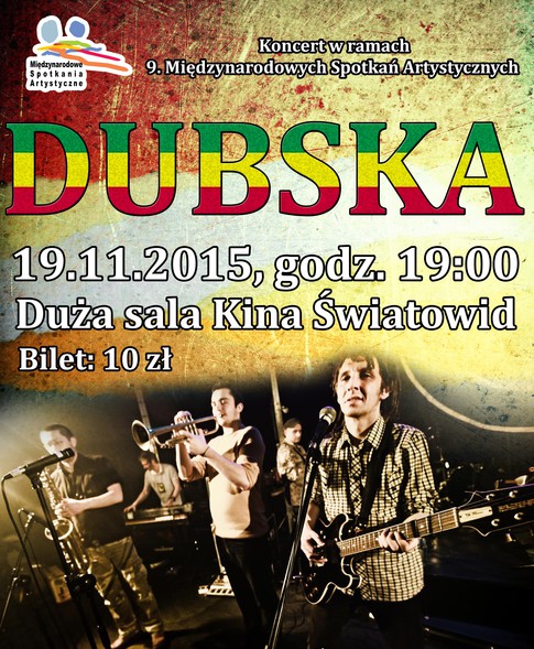 Dubska na Międzynarodowych Spotkaniach Artystycznych Dubska na Międzynarodowych Spotkaniach Artystycznych
