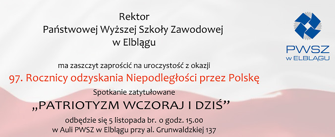 Elbląg, Patriotyzm wczoraj i dziś Elbląg, Patriotyzm wczoraj i dziś