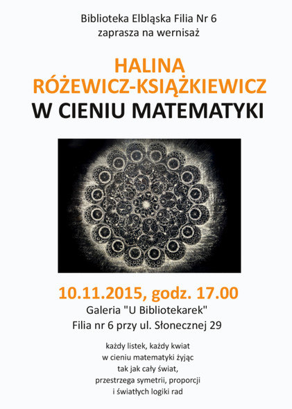 Elbląg, Prace Haliny Różewicz-Książkiewicz w Galerii „U Bibliotekarek” Elbląg, Prace Haliny Różewicz-Książkiewicz w Galerii „U Bibliotekarek”