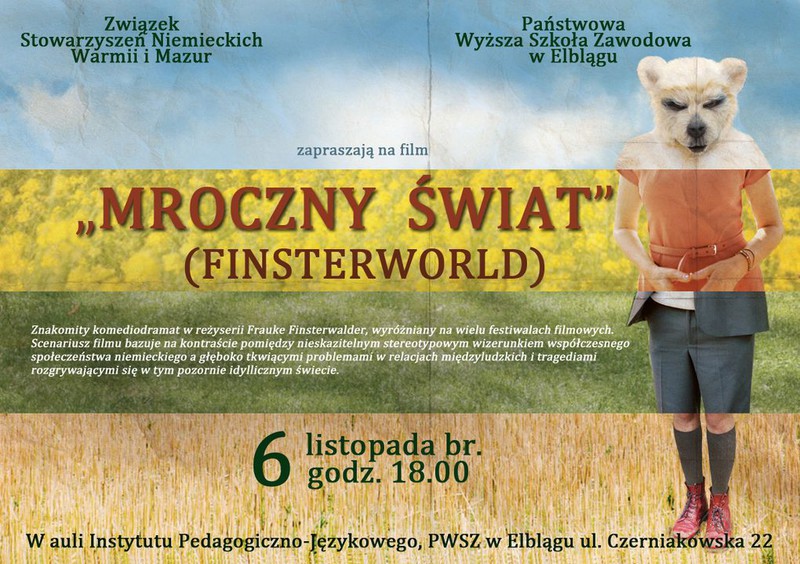 Elbląg, Pokaz filmu „Mroczny świat” w PWSZ Elbląg, Pokaz filmu „Mroczny świat” w PWSZ