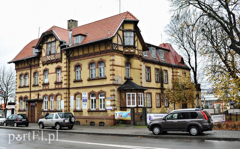 Elbląg, Był hotel, jest przychodnia, będzie remont