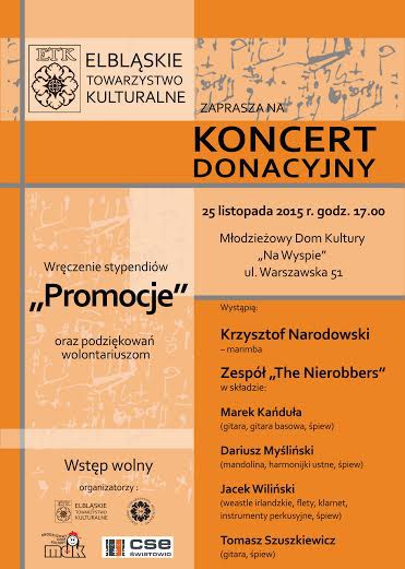Elbląg, Koncert, który będzie podziękowaniem Elbląg, Koncert, który będzie podziękowaniem