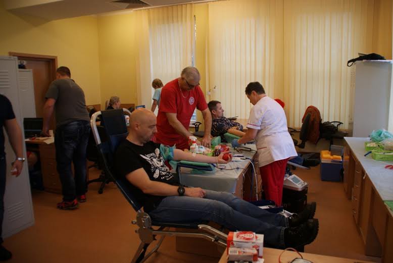 Elbląg, Ponad dziesięć litrów krwi trafi do potrzebujących Elbląg, Ponad dziesięć litrów krwi trafi do potrzebujących