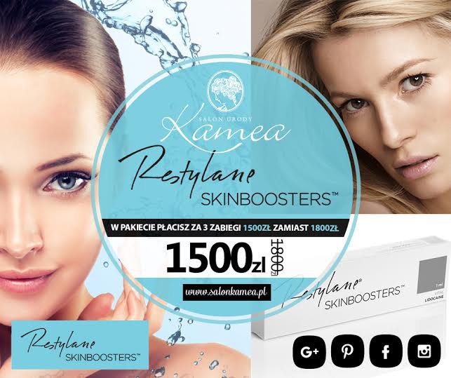 Sharon Stone i Salon Kamea polecają Restylane Skinboosters