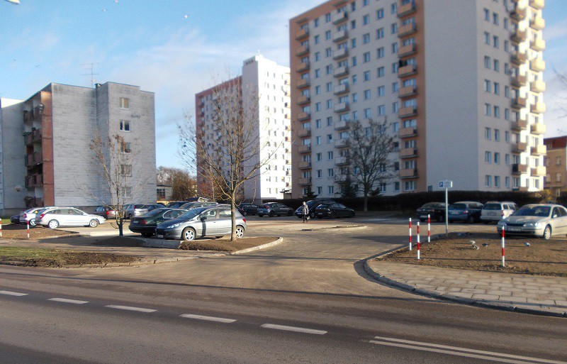 Elbląg, Nowe miejsca postojowe Elbląg, Nowe miejsca postojowe