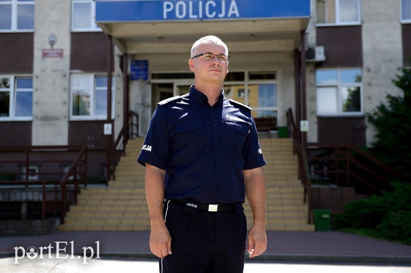 Elbląg, Insp. Marek Osik kieruje elbląską komendą policji od 2008 r. Elbląg, Insp. Marek Osik kieruje elbląską komendą policji od 2008 r.