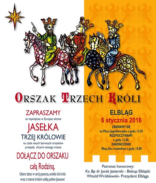Elbląg, Orszak Trzech Króli. Do jutra walczymy o wielbląda! Elbląg, Orszak Trzech Króli. Do jutra walczymy o wielbląda!