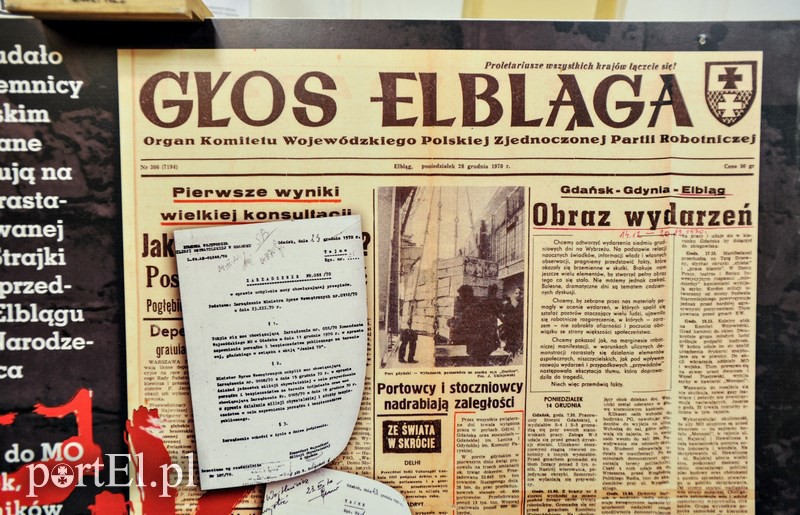 Elbląg, Wystawa poświęcona Grudniowi '70 była prezentowana dziś w SP 21 Elbląg, Wystawa poświęcona Grudniowi '70 była prezentowana dziś w SP 21