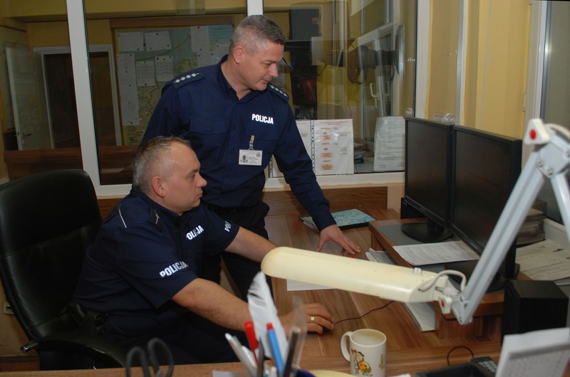 Elbląg, Asp. sztab. Dariusz Zajdel i mł. asp. Roman Ryński Elbląg, Asp. sztab. Dariusz Zajdel i mł. asp. Roman Ryński