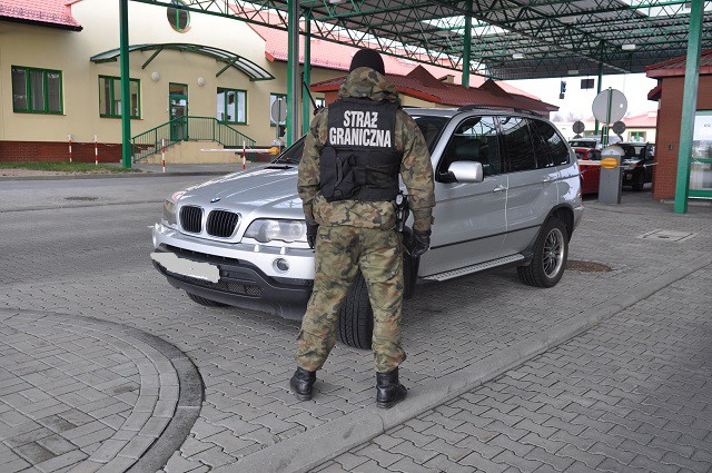 Elbląg, BMW X5 zatrzymane na granicy