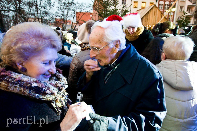 Elbląg, Elblażanie chętni składali sobie życzenia