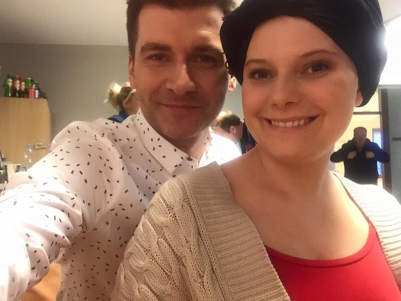 Elbląg, Paulina Hebel i Tomasz Kammel, prowadzący program "Pytanie na śniadanie" Elbląg, Paulina Hebel i Tomasz Kammel, prowadzący program "Pytanie na śniadanie"