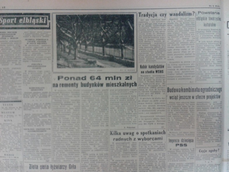 Elbląg, Powstanie elbląskie towarzystwo kulturalne Elbląg, Powstanie elbląskie towarzystwo kulturalne