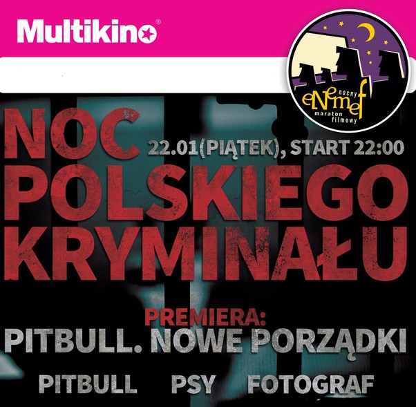 Elbląg, ENEMEF: Noc Polskiego Kryminału już 22 stycznia