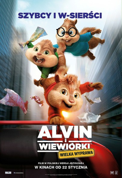 Elbląg, W Multikinie „Alvin i wiewiórki: Wielka wyprawa" Elbląg, W Multikinie „Alvin i wiewiórki: Wielka wyprawa"