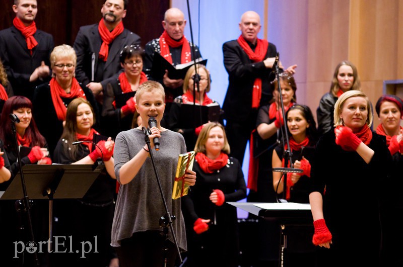 Elbląg, Cantata dziękuje za koncert i wsparcie dla Pauliny