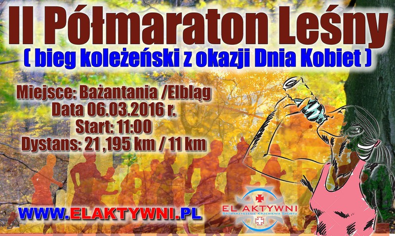 Elbląg, Półmaraton na Dzień Kobiet