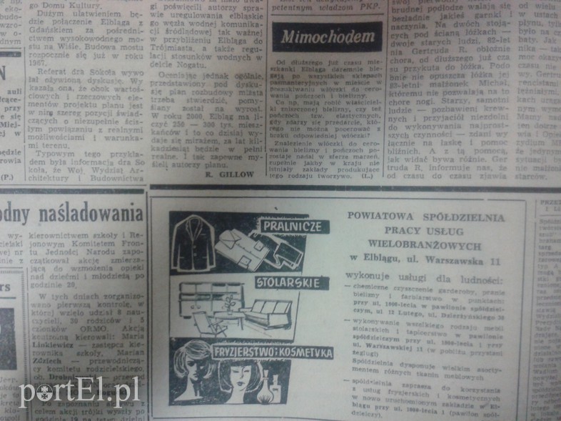 Elbląg, Mimochodem Elbląg, Mimochodem